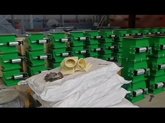 Wyrzutnik gwiazdkowy z napędem sztywnym dla pneumatycznego systemu przenośnego przenośnik żuraw