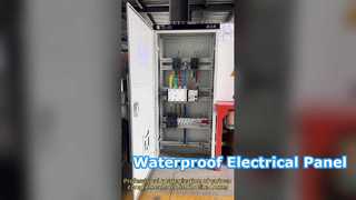 Trwały panel elektryczny ze stali nierdzewnej