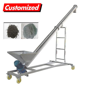 Kompaktowa struktura Powder Auger Feeder High Speed Screw Elevator Conveyor