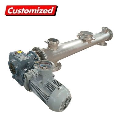 Dobra cena. Odporny na ciepło skrojony przenośnik śrubowy ze stali nierdzewnej do maszyny OEM w Internecie