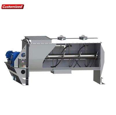 Dobra cena. Automatyczna maszyna do mieszania proszku ze stali nierdzewnej SUS304 z kształtem U i łatwym w montażu poziomym mikserem wstążkowym w Internecie