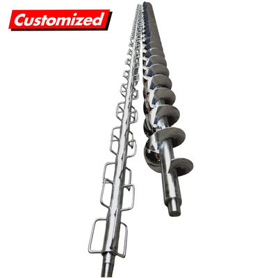 Dobra cena. Wysokiej jakości pogrubiony śrubokręty żurawicy lot spiralnych łopatek śrubokręty dla przenośnika śrobowego w Internecie