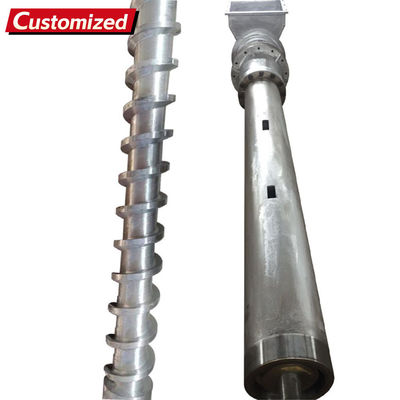 Dobra cena. Niestandardowa mikro-przetworzona plastikowa śrubkowa wytłaczaczka, jednokształtowa rękawiczka beczki, stal nierdzewna nadająca się do wytłaczaczki Pvc Plastify Extruder Single Screw Barrel w Internecie