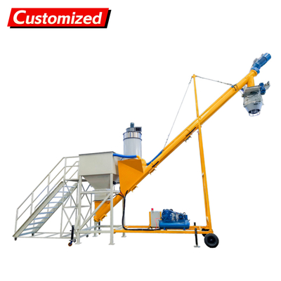 Dobra cena. Custom Mobile Loader Cement Filling Automatic Silo Feeding System Auger Screw Conveyor Auger Screw Conveyor Feeder w Internecie