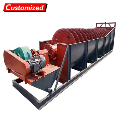 Dobra cena. oem Screw Sand Washing Machine 175 T/h Spiral Sand Washer Sand Washing Plant Manufacture Spiral Sand Washer to motorway,hydropower, building wash, classify, eliminatecontaminants. w Internecie