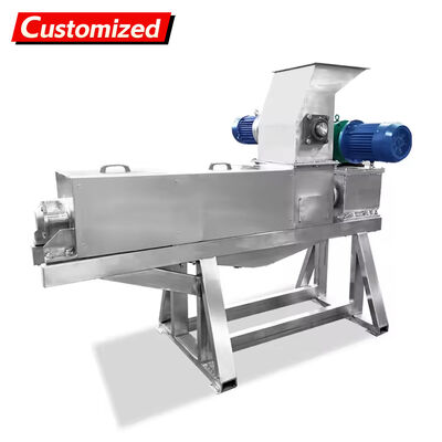 Dobra cena. Custom Food Processing Machinery Coconut Meat Juicer Combination Hammer Mill and Extruder for Fruit and Root Vegetable Processing Juicer w Internecie