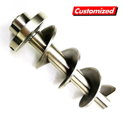 Dobra cena. Dostosowany ślimakowy podajnik ze stali nierdzewnej o wysokiej precyzji przeznaczony do kontaktu z żywnością dla zastosowań OEM w Internecie