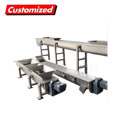 Dobra cena. Niestandardowy ciepłoodporny śrubkowy przenośnik do sprzętu oczyszczania ścieków w Internecie