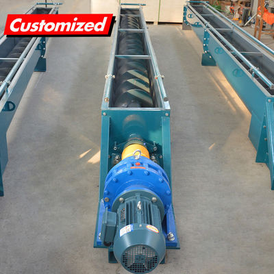 Dobra cena. OEM Custom Industrial Cement Carbon Steel Auger Conveyor dla gruntów i agregatów węglowych w Internecie