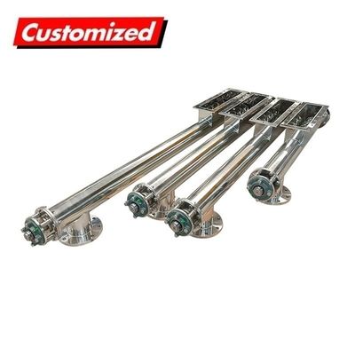 Dobra cena. OEM Custom Tubular Screw Auger Feeder ze stali nierdzewnej z kompaktową strukturą w Internecie