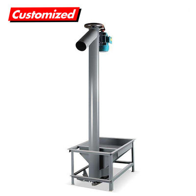 Dobra cena. Odporność na zużycie Pionowy przenośnik ze śruby ze stali nierdzewnej dostosowany do transportu proszku w Internecie