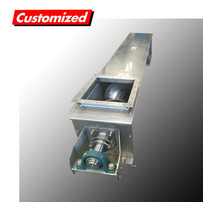 Dobra cena. Niestandardowa konstrukcja ciepłoodporny system przenośnika śrubowego do granulatów proszku w Internecie