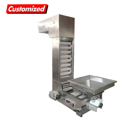 Dobra cena. Dostosowany do potrzeb Z-Shaped Nękacz stali nierdzewnej 304 Grain Scraper Conveyor dla wydajności w Internecie