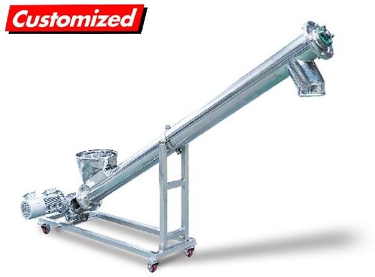 Dobra cena. Włókno z stali nierdzewnej o wysokiej precyzji, odporne na ciepło, z napędem skrętowym i elastyczny przenośnik skrętowy do transportu proszku w Internecie