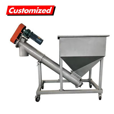 Dobra cena. Włókno ze stali nierdzewnej odporne na ciepło, dostosowywalne śruby, żurawica, podajnik, elastyczny przenośnik śruby w Internecie