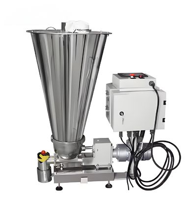 Dobra cena. PLC sterowany podkładnik dwuskrętowy z głębokim kanałem śrubkowym i dostosowalną pojemnością wyjściową do ciągłego przenoszenia materiału w Internecie