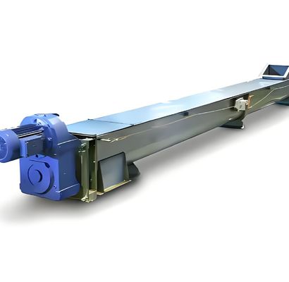 Dobra cena. Przenośnik spiralny w kształcie kształtu U ze stali nierdzewnej z regulowanym nachyleniem dla błota i suchego proszku w Internecie