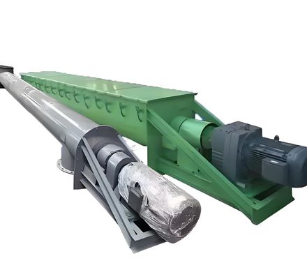 Dobra cena. Pionowo nachylony spirałowy przenośnik w kształcie U z dostosowywalnymi wymiarami, materiałem odpornym na ciepło i automatycznym systemem sterowania w Internecie