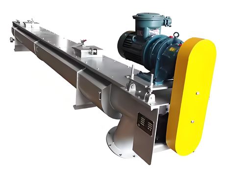 Dobra cena. Przemysłowy ciepłoodporny, ognioodporny, wysokiej wydajności, śrubkowy przenośnik spiralny do obróbki materiałów masowych w Internecie