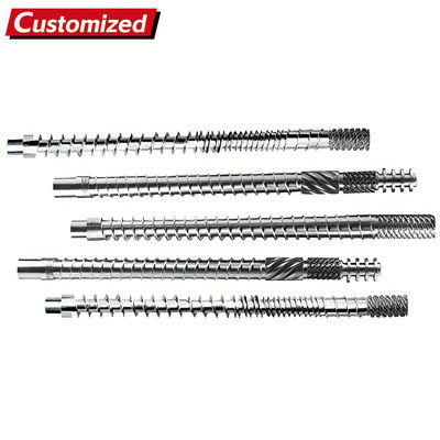 Dobra cena. Dostosowane wysokiej jakości materiały do ślimaków i cylindrów do maszyn do recyklingu folii, obróbka maszyn do tworzyw sztucznych, części do maszyn do tworzyw sztucznych i gumy w Internecie