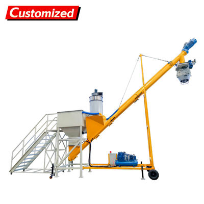 Dobra cena. Custom Mobile Loader Cement Filling Automatic Silo Feeding System Auger Screw Conveyor Auger Screw Conveyor Feeder w Internecie