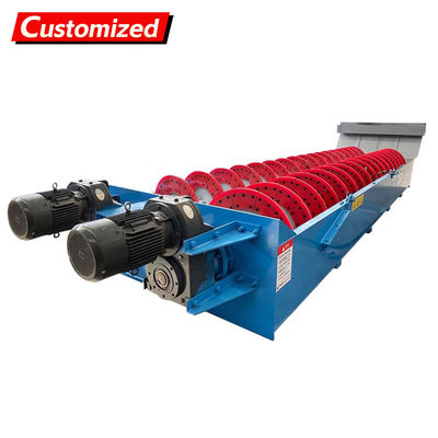 Dobra cena. custom High Efficiency Silica Sand Washing Plant Machine Screw Sand Washing Spiral Equipment used in construction, building materials and mining w Internecie