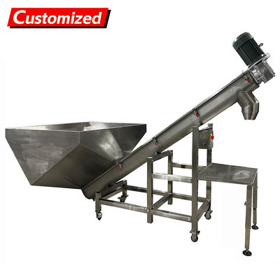 Dobra cena. Material Screw Conveyor Feeder Competitive Price Customization Inclined Screw Auger Conveyor With High Efficiency Manufacturer's Factory w Internecie