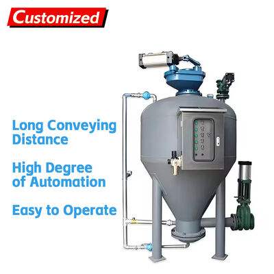 Dobra cena. custom Industrial Powder Granule Storage Tank Pump Continuous Lifting Vacuum Pumping Pneumatic Feeder Conveyors Control System w Internecie