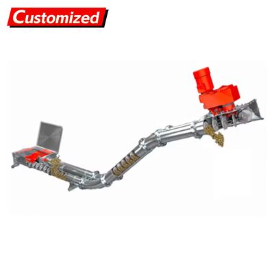 Dobra cena. Dostosowany system przenoszenia śruby ze stali nierdzewnej klasy sanitarnej Śruby przenośnikowe 304/316 Śruby windy (specjalizujące się w proszku i materiałach ziarnistych) Usługi OEM/ODM w Internecie