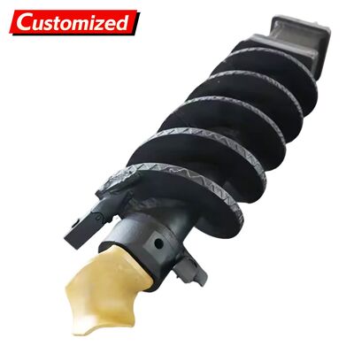 Dobra cena. Niestandardowa wiertnica ślimakowa Budżetowa dwuostrzowa jednopiórowa prosta wiertnica obrotowa do skał w Internecie