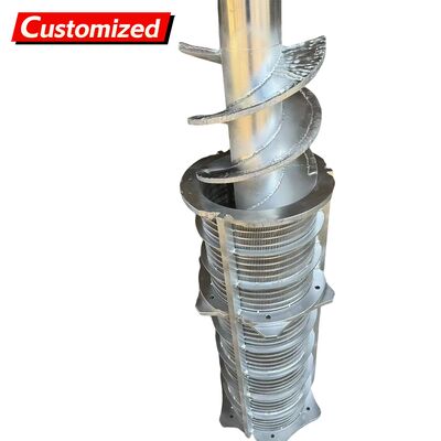 Dobra cena. Konwerter ciągły ze stali nierdzewnej Śruby spiralne Ostrze śruby ze stali nierdzewnej do energetyki i górnictwa, gospodarstw rolnych, budownictwa w Internecie
