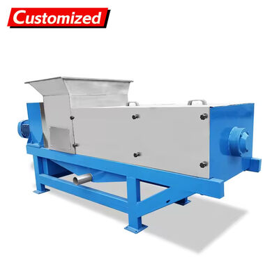 Dobra cena. Niestandardowa hydrauliczna odwadniarka do odpadów spożywczych ze stali nierdzewnej z pulpy trzciny cukrowej / Wyciskarka do owoców i warzyw, śrubowa prasa odwadniająca, wyciskarka komercyjna w Internecie