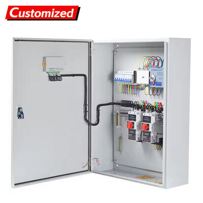 Dobra cena. Bezwodna skrzynka sterująca pompą z trójfazową konstrukcją czterodrukową do szafy dystrybucyjnej energii 220V/380V w Internecie