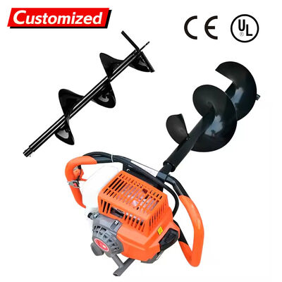 Dobra cena. Przenośny żuraw ziemny napędzany benzyną - wielofunkcyjna maszyna do wiercenia żuraw do sadzenia drzew i wydobycia w Internecie